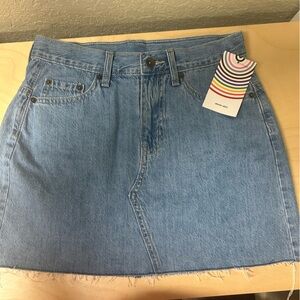 Denim Mini Skirt